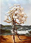 Salvador Dali The Ship painting